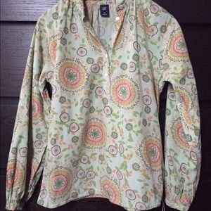 Gap Paisley Top