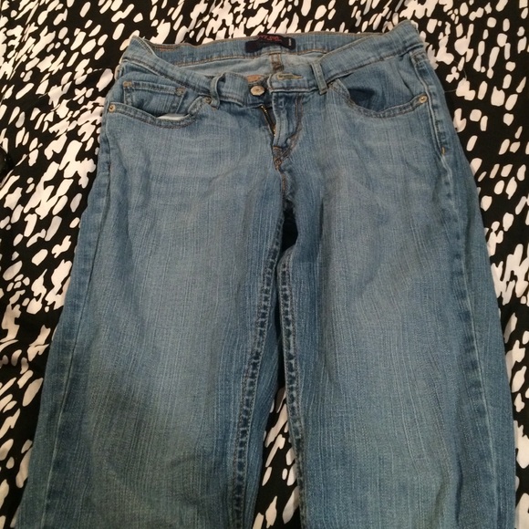 Levi's curvy cut jeans
