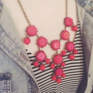 Red bubble necklace
