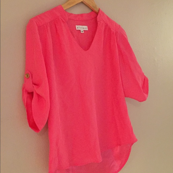 Elle Lauri Silk Top - Picture 2 of 2