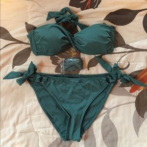 H&M Teal Bikini