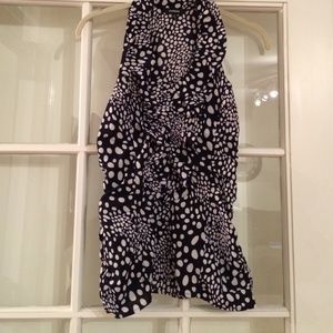 Black & White Racerback Tank