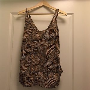 Urban Outfitters hi/Lo 100% silk top