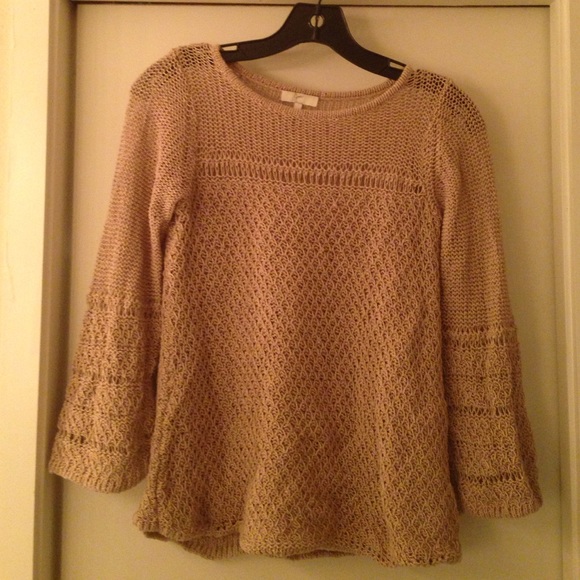 Joie Cotton Linen Sweater XS