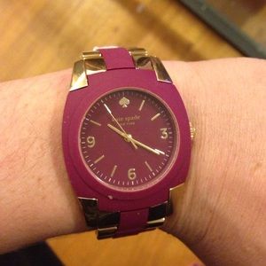 Brand new kate spade silicone/metal skyline watch