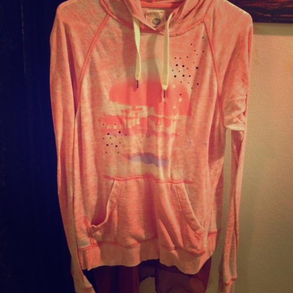 Roxy pink hoodie