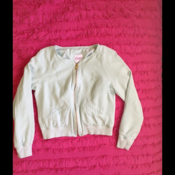 Pale blue, Candie's, light jacket/blazer size s