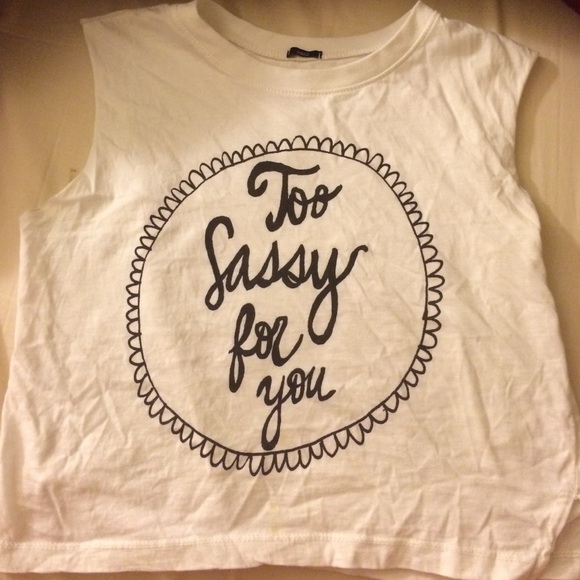 Brandy "too sassy for you" bro tank