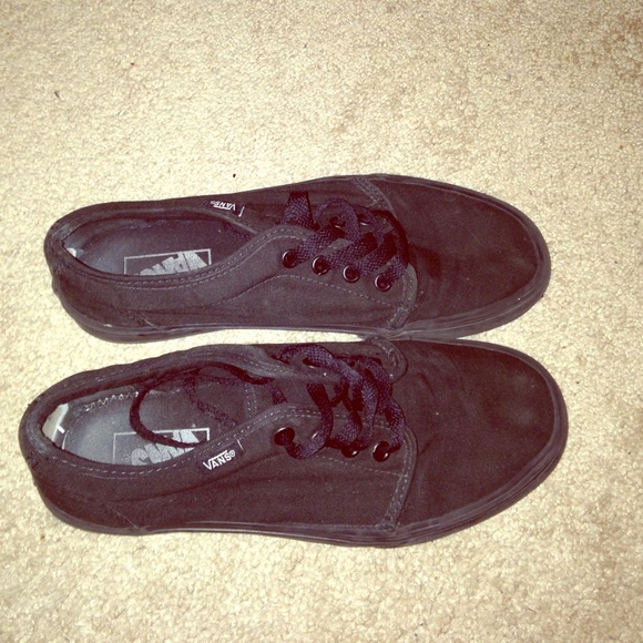 Black Vans