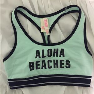 NWT limited edition vs pink sports bra