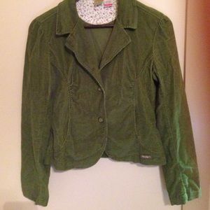 Green blazer