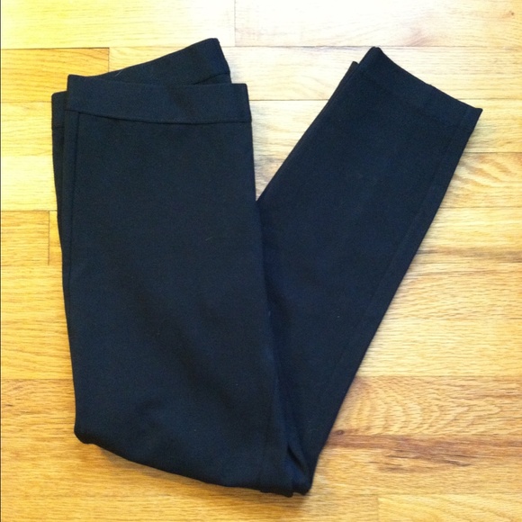 J Crew Pixie Pants size 6 black
