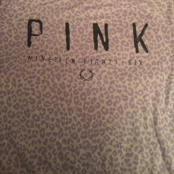 Victoria Secret Pink cheetah print sweater
