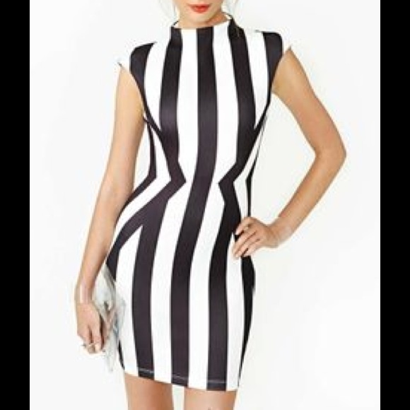 Nasty gal rad striped dress
