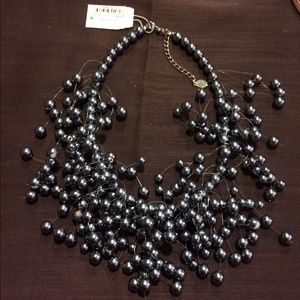 Gray pearls neckless .sold