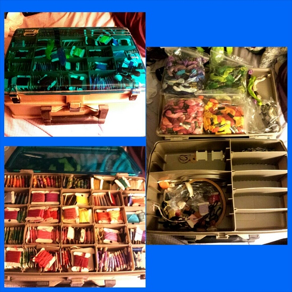 HUGE Friendship Bracelet/ Embroidery Thread Lot