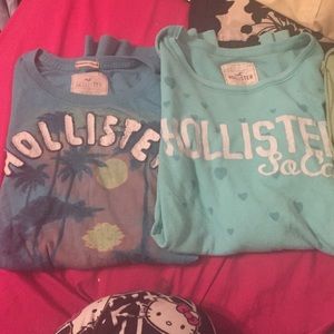 3 Hollister shirts