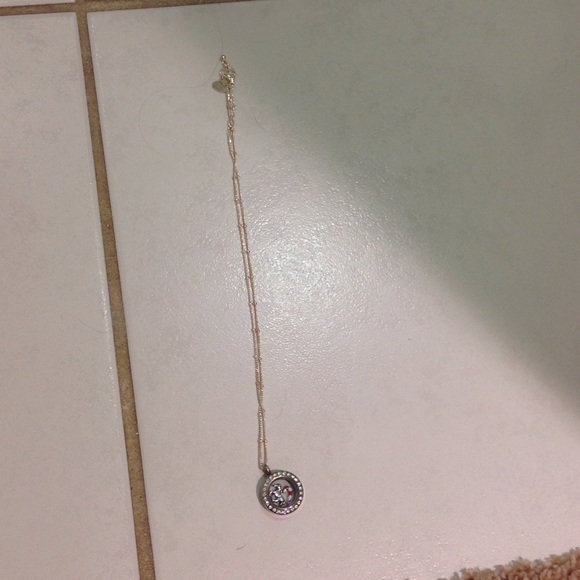 Gold Christmas Horse Necklace