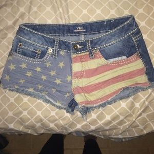 American flag shorts