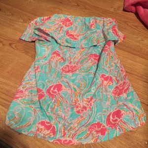 Lilly Pulitzer tube top