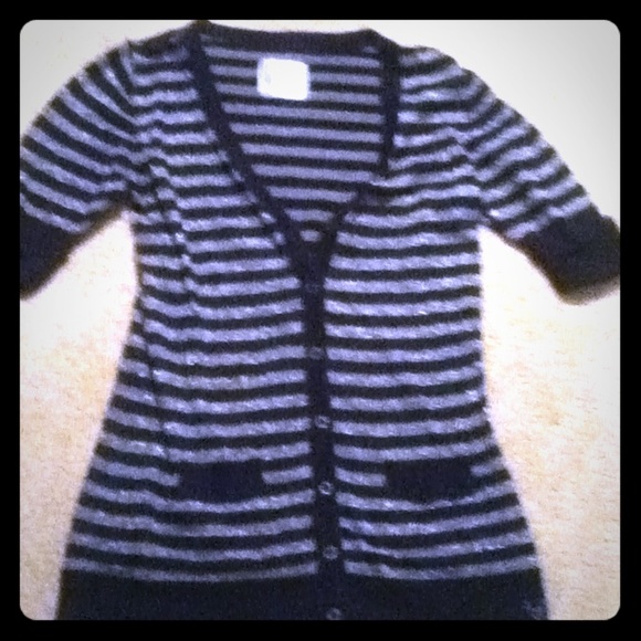 Black and Silver Top