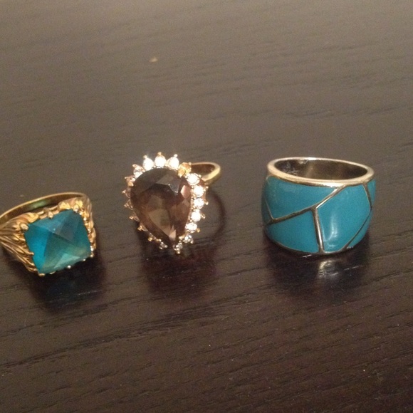 Lot of 3 rings size 8