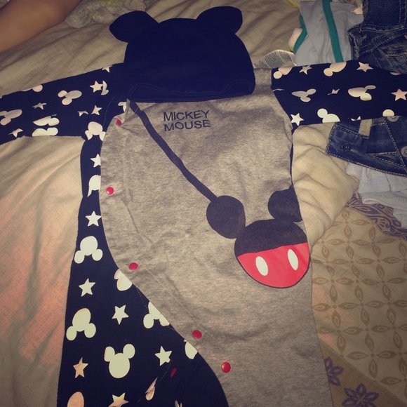 Infant Mickey Mouse outfit