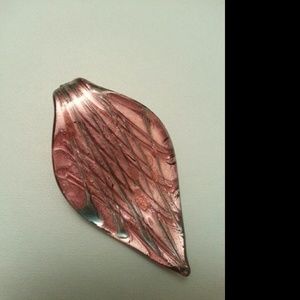 Handmade glass necklace Pendant