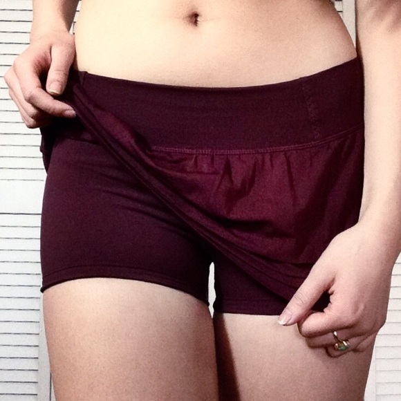 Lululemon Maroon Skort