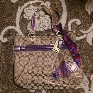 Coach poppy purse