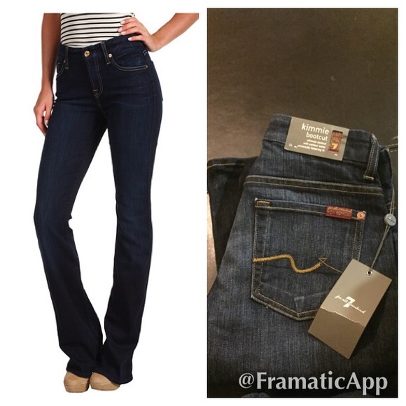 7 for all mankind bootcut jeans