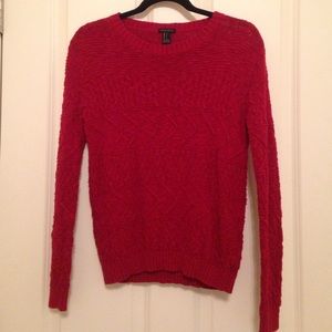 Forever 21 Red sweater