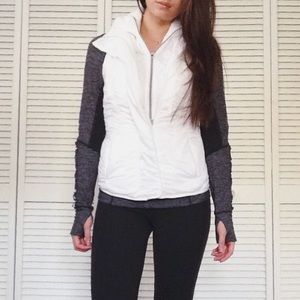 Lululemon White Double-vested Vest