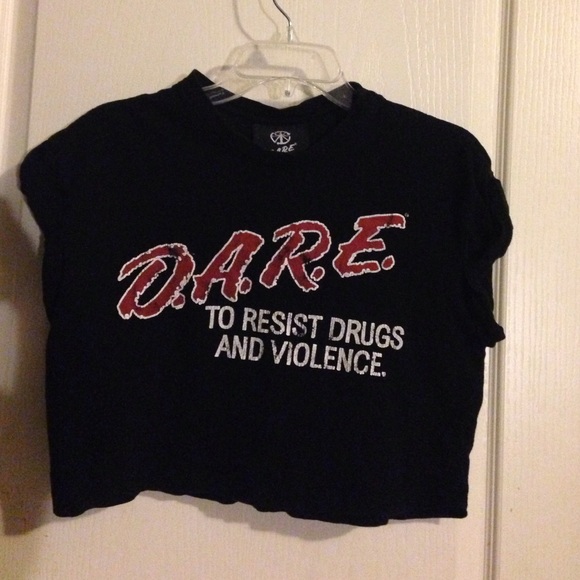 Urban Outfitters Tops - DARE Cropped Tee