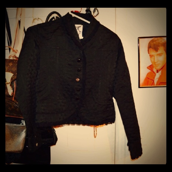 Black Silk Suza Belle jacket