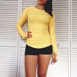 Lululemon Baby Yellow Long Sleeve