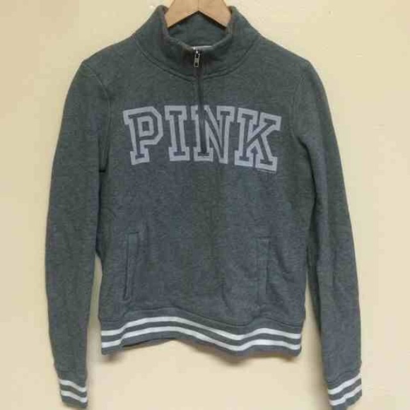 BUNDLE 2 VS pink half zips