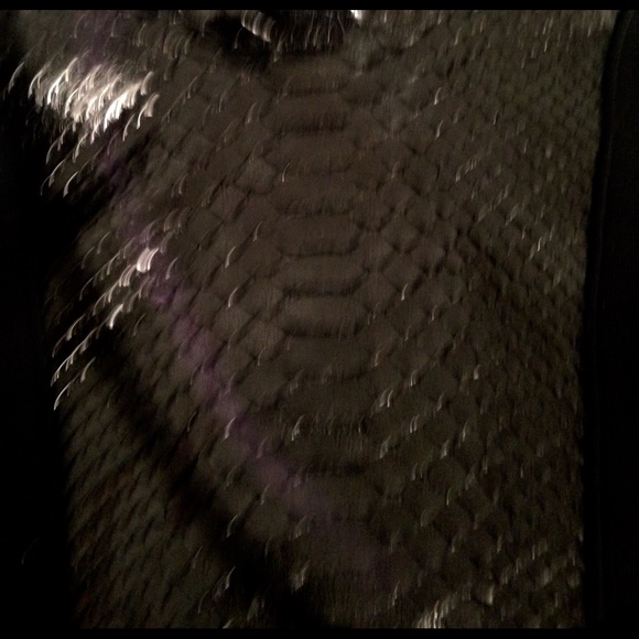 Gucci turtleneck Python leather  xxs - Picture 2 of 4