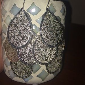 Silver earrings perfect for an occasion