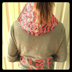 Love Pink Victoria's Secret Sequined Sweatshirt