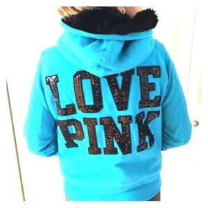 Love Pink Victoria's Secret sequined sweatshirt