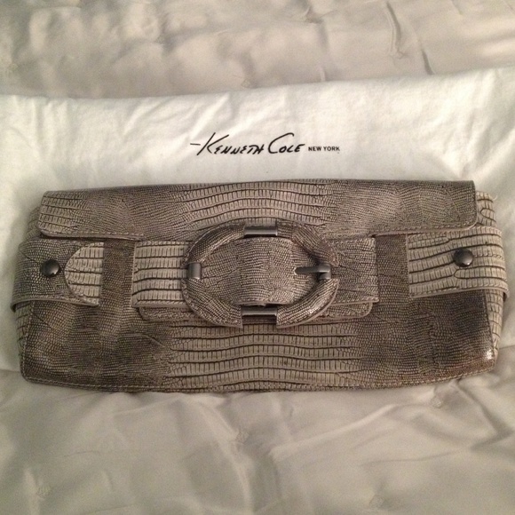 Kenneth Cole Snake Print Clutch