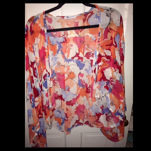 Bluette Floral Kimono