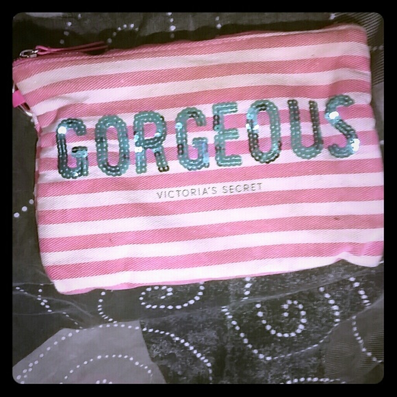 PINK by Victoria's Secret "GORGEOUS" makeup bag