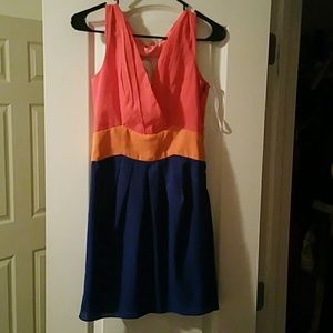 Color Block Dress