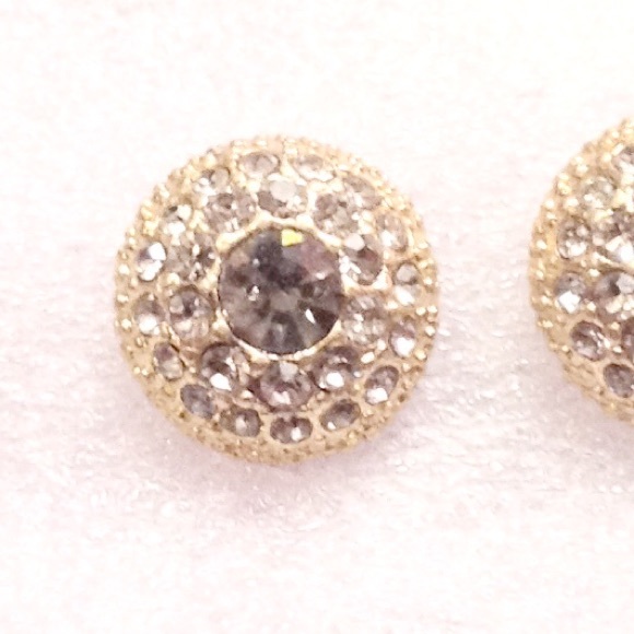 Diamonds and Gold Studs 💖 FINAL PRICE CUT‼️ - Picture 2 of 2