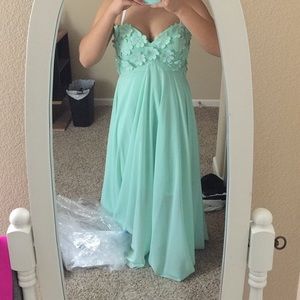 Mint Prom Dress