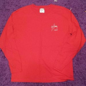 Red Guy Harvey shirt