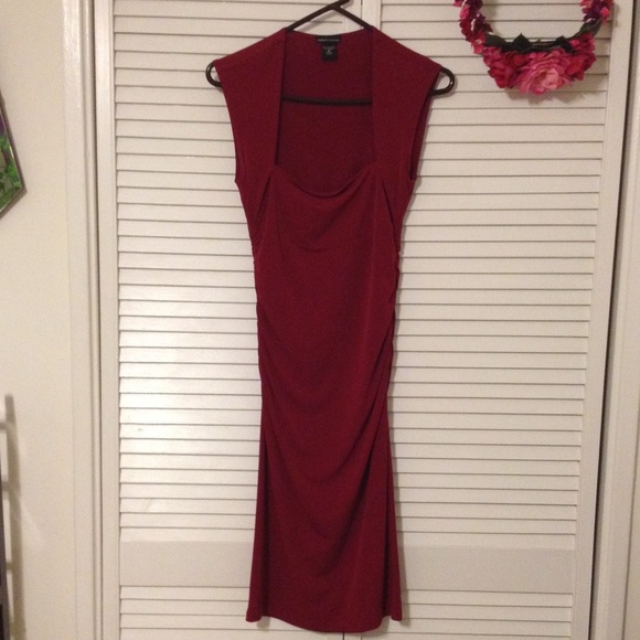 Victoria's Secret Dark Red Dress