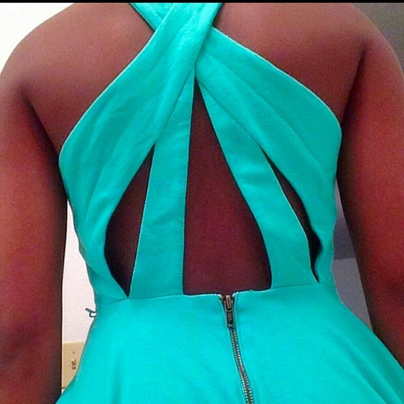 Cute mint green dress